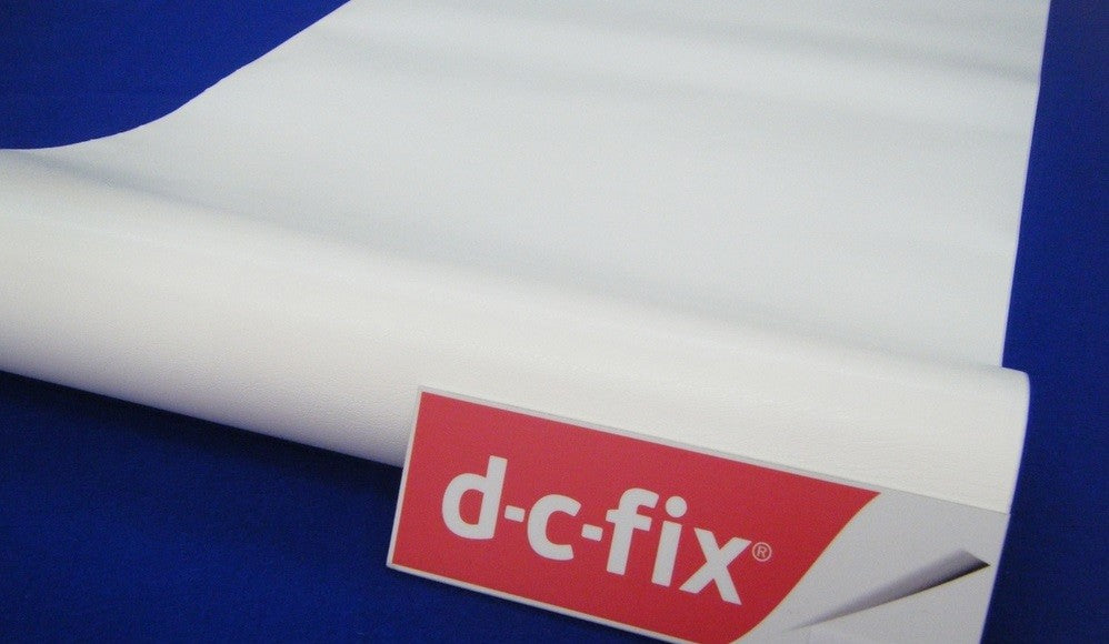 WHITE / WIT LEATHER LEER (DIK) 45CM