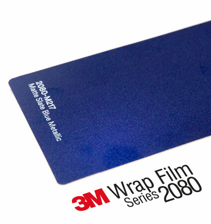 3M 2080 M217 Matte Slate Blue Metallic wrapfolie 152CM