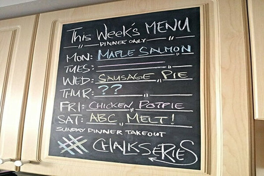 Krijtbord folie mat zwart 135CM x p/M