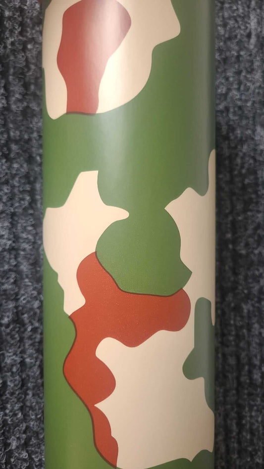 Camouflage groen bruin wrapfolie 152CM - COLLETTI.nl