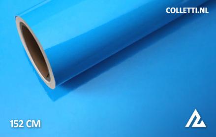Glans li. blauw wrapfolie 152CM - COLLETTI.nl