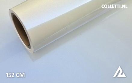 Parelmoer glans wit blauw wrapfolie 152CM - COLLETTI.nl