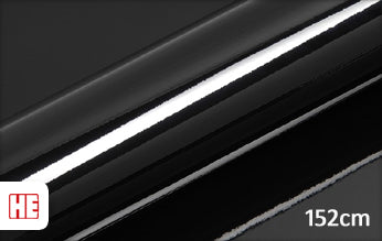 Hexis HX20889B Coal Black Gloss wrapfolie 152CM