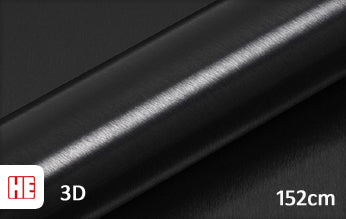 Hexis HX30BA889B Brushed Alu Coal Black Gloss wrapfolie 152CM