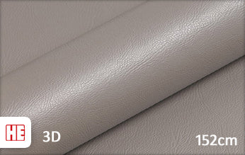 Hexis HX30PGGTAB Grain Leather Taupe Grey Gloss wrapfolie 152CM