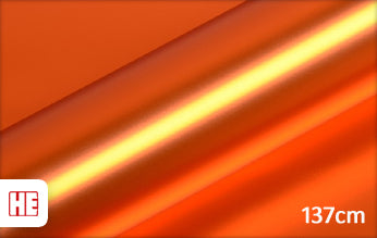 Hexis HX30SCH08SB Super Chrome Orange Satin wrapfolie 137CM