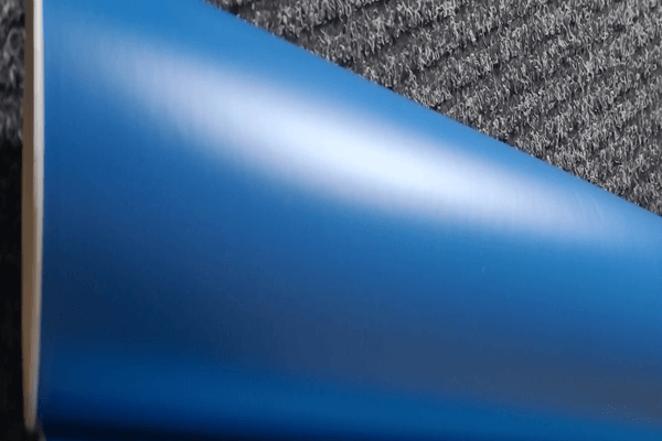 Mat blauw wrapfolie 152CM - COLLETTI.nl