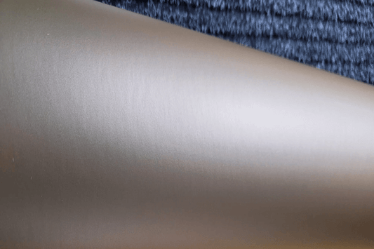 Mat chroom champagne wrapfolie 152CM - COLLETTI.nl