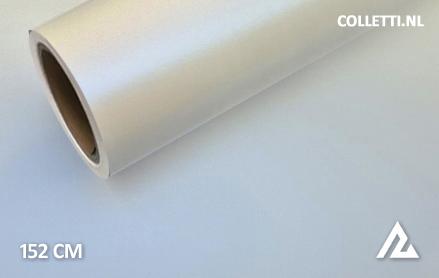 Parelmoer mat wit blauw wrapfolie 152CM - COLLETTI.nl