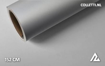 Mat zilver grijs wrapfolie 152CM