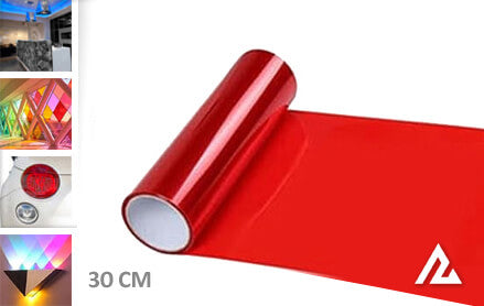 ROOD TINT FOLIE 30CM - COLLETTI.nl