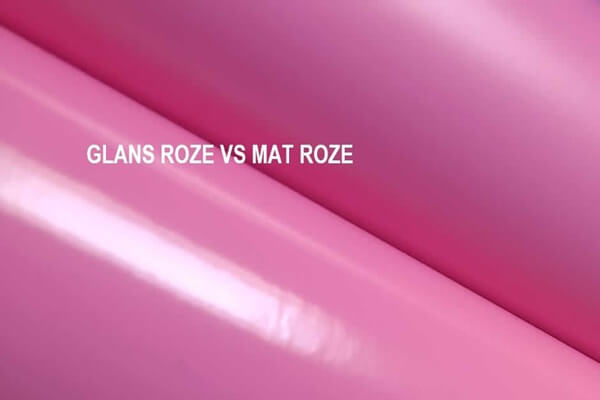 Glans roze wrapfolie 152CM