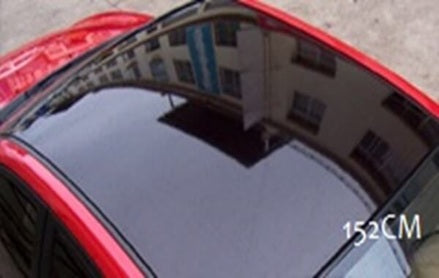 Autodak glans zwart wrapfolie 152CM BREED - COLLETTI.nl