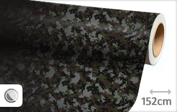 Camouflage digitaal wrapfolie 152CM - COLLETTI.nl
