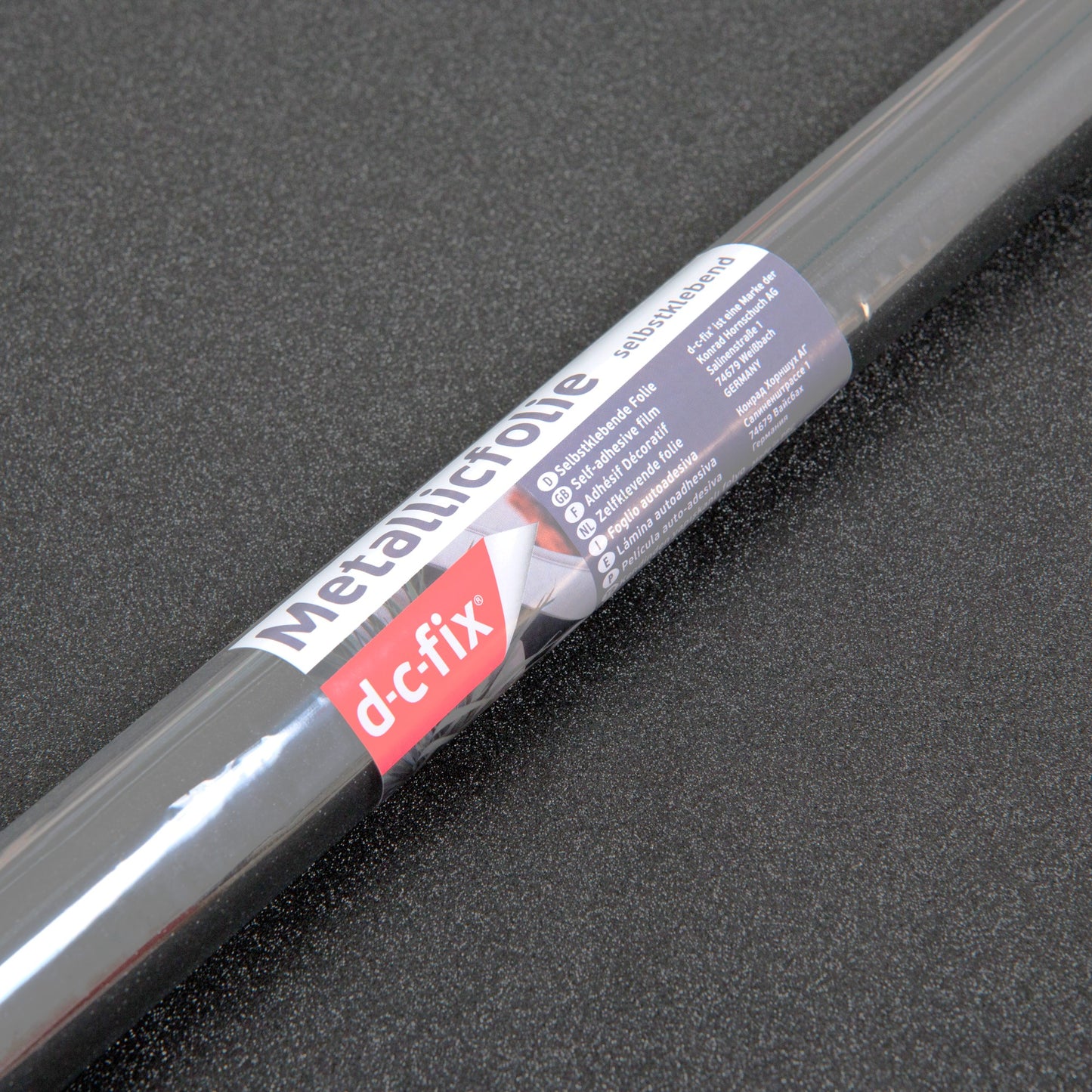 GLITTER ANTHRACIET METALLIC 67,5 x 2M - COLLETTI.nl