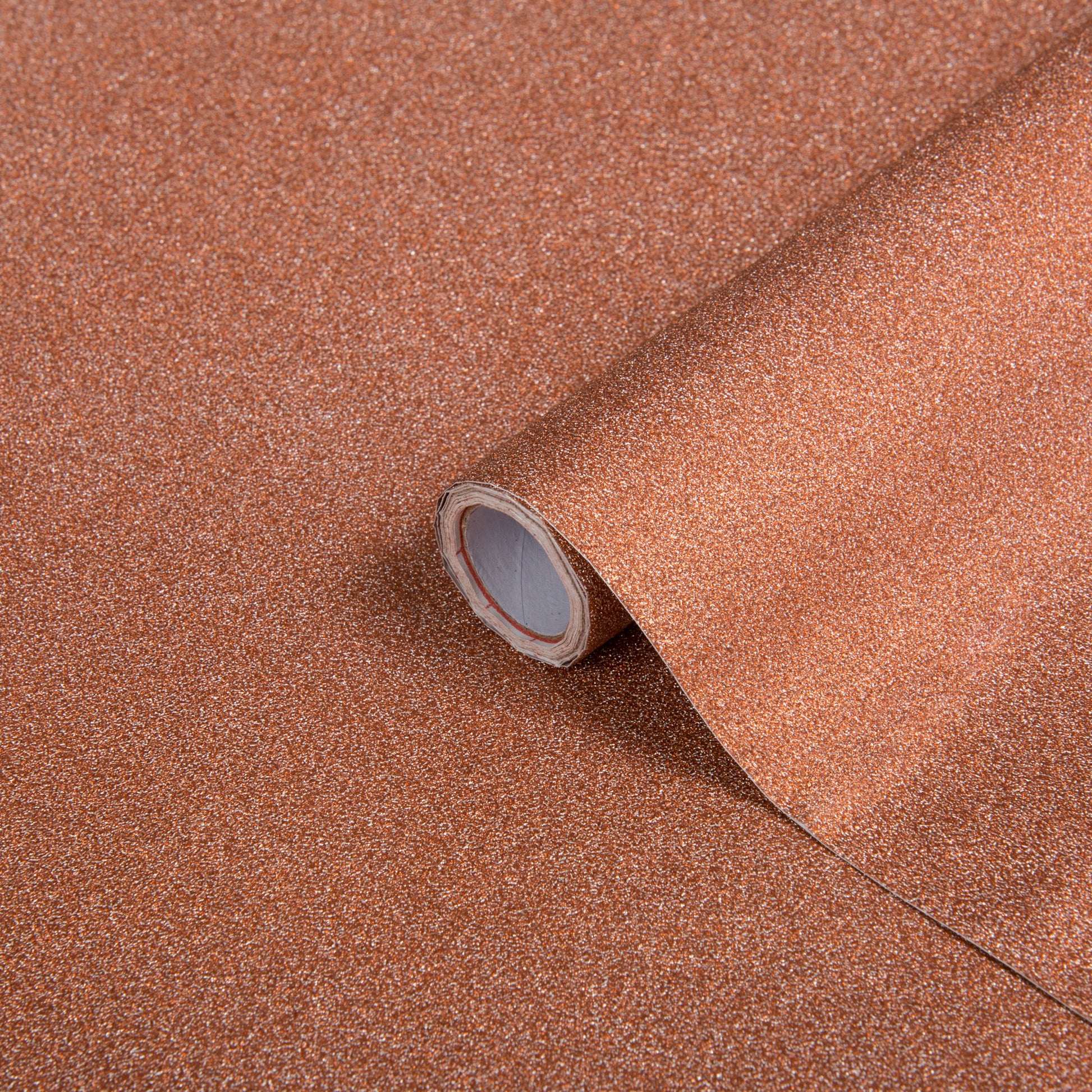 GLITTER FOLIE KOPER METALLIC 67,5 x 2M - COLLETTI.nl