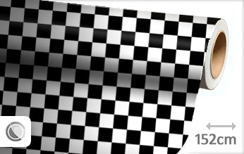 F1 Race finish vlag wrapfolie 152CM - COLLETTI.nl