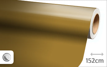 Goud glans wrapfolie 152CM - COLLETTI.nl