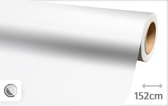 Glans wit wrapfolie 152CM