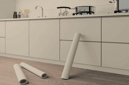 Solidly Colored - Earth Grey - Interieurfolie - 104E - COLLETTI.nl