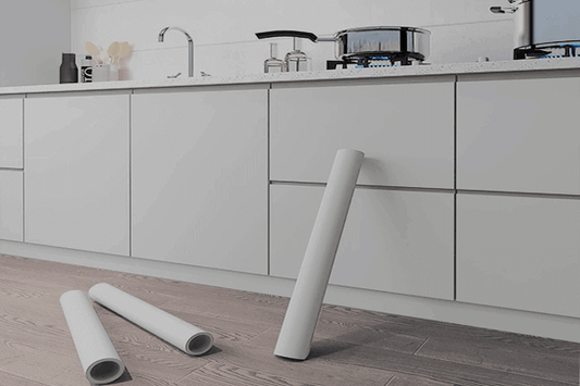 Solidly Colored - Sage Grey - Interieurfolie - 107E - COLLETTI.nl