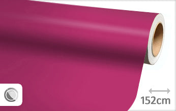 Mat fuchsia wrapfolie 152CM