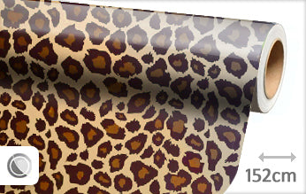 Panter print wrapfolie 152CM - COLLETTI.nl