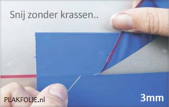 Snijdend wrap tape 60M - COLLETTI.nl