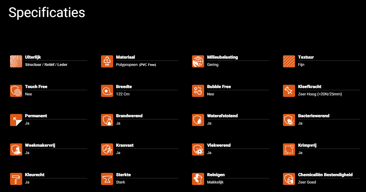 Arbory Passion - Cuprous Ore - Interieurfolie pvc-vrij - 558H_106