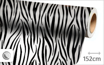 Zebra print wrapfolie 152CM - COLLETTI.nl