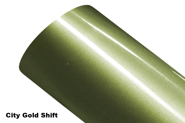 Gloss Metallic City Gold Shift 3166 wrapfolie 152CM x 18M - COLLETTI.nl