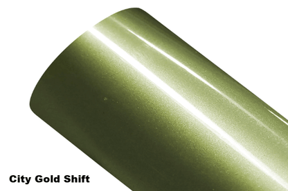 Gloss Metallic City Gold Shift 3166 wrapfolie 152CM x 18M - COLLETTI.nl
