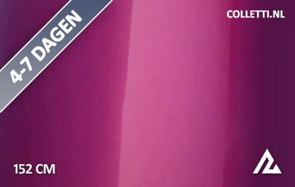 Gloss Metallic Glazed Tower Red 3214 wrapfolie 152CM x 18M