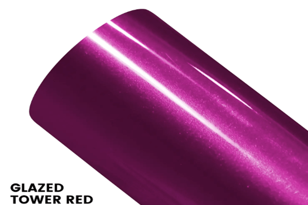 Gloss Metallic Glazed Tower Red 3214 wrapfolie 152CM x 18M