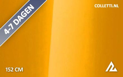 Gloss Metallic Leaf Yellow 3058 wrapfolie 152CM x 18M