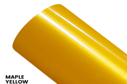 Gloss Metallic Leaf Yellow 3058 wrapfolie 152CM x 18M