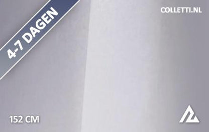 Gloss Metallic Mergami Silver Grey 3168 wrapfolie 152CM x 18M - COLLETTI.nl