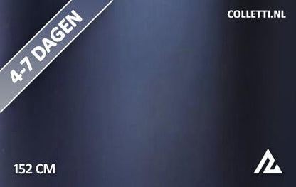 Matte Black Blue 3092 wrapfolie 152CM x 18M