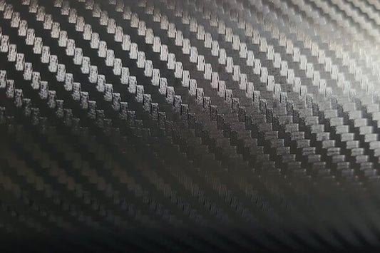 Carbon zwart grof 3D wrapfolie 152CM - COLLETTI.nl