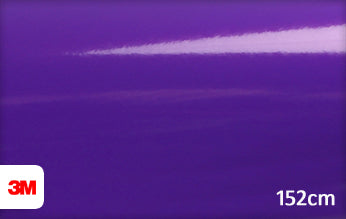3M 1080 GP258 Gloss Plum Explosion 152CM