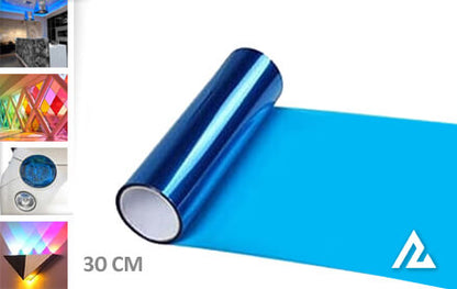 BLAUW TINT FOLIE 30CM - COLLETTI.nl