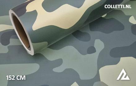 Camouflage oerwoud wrapfolie 152CM - COLLETTI.nl