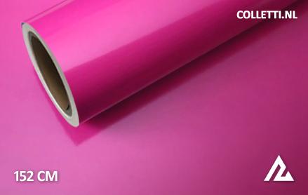 Glans fuchsia wrapfolie 152CM - COLLETTI.nl