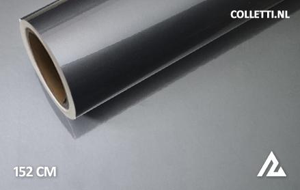 Glans metallic anthraciet wrapfolie 152CM