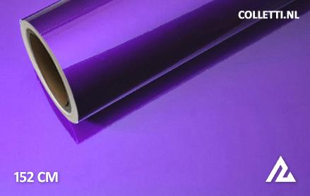 Glans metallic paars wrapfolie 152CM - COLLETTI.nl