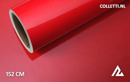 Glans rood wrapfolie 152CM - COLLETTI.nl