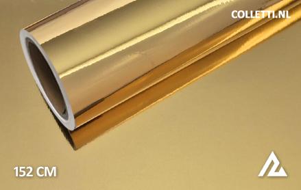 Chroom goud wrapfolie 152CM - COLLETTI.nl