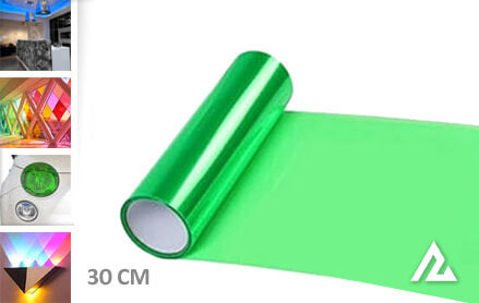 GROEN TINT FOLIE 30CM - COLLETTI.nl