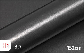 Hexis HX30BAGANB Brushed Alu Anthracite Grey Gloss wrapfolie 152CM