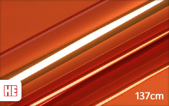 Hexis HX30SCH08B Super Chrome Orange Gloss wrapfolie 137CM